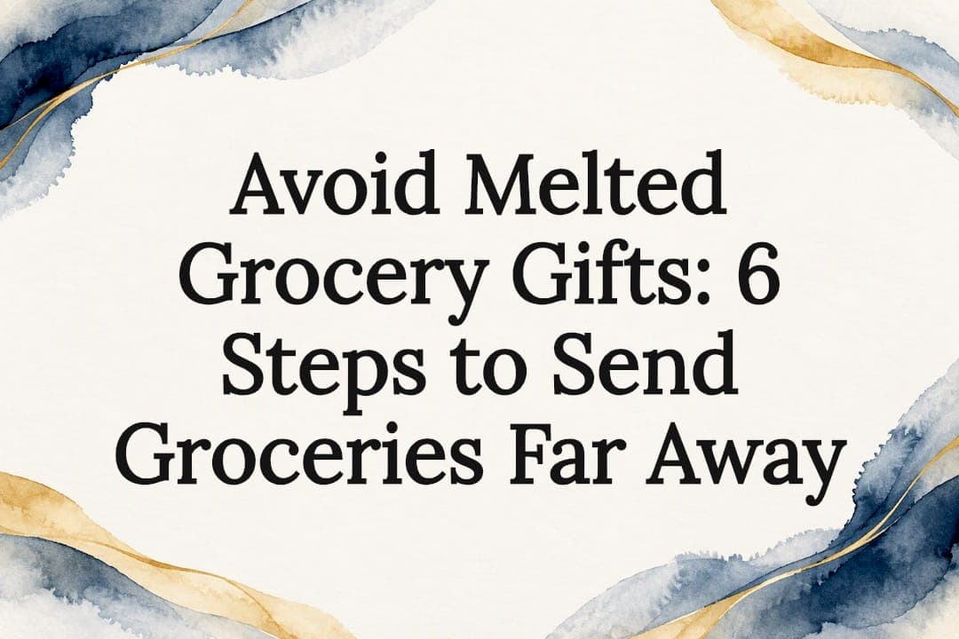 Avoid Melted Grocery Gifts: 6 Steps to Send Groceries Far Away